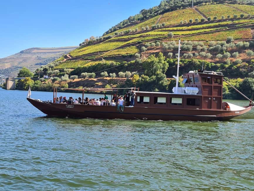 Porto: Douro Valley Tour at 2 Wineries with Lunch and Cruise - From Trindade to the Douro’s vineyard hills