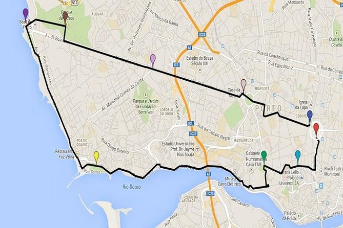 Porto Downtown and Sightseeing Bike Tour - Following Porto’s longest avenue