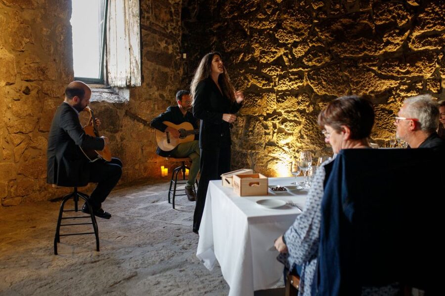 Porto: Fonseca Cellar Tour & Fado Show with Optional Dinner - From Douro grapes to Fonseca Port