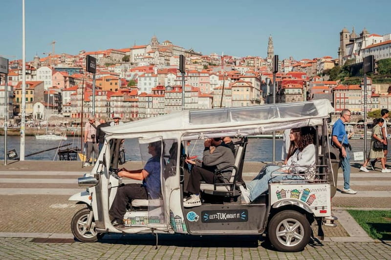 Porto Half Day Tuk Tuk Tour Clérigos, Seaside and Viewpoints - Starting in central Porto near Batalha