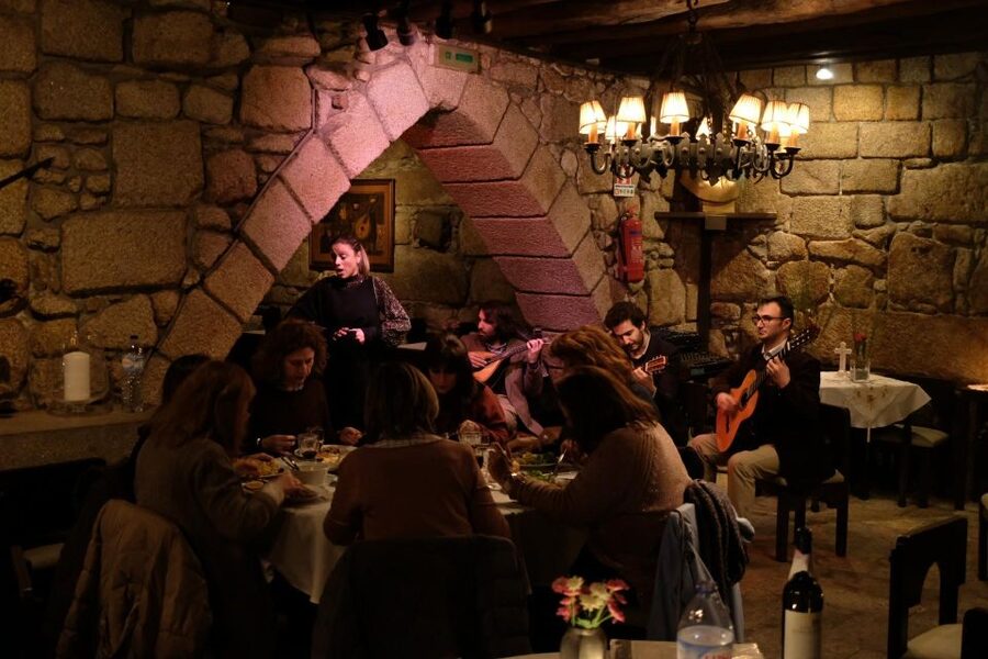 Porto Moonlight Walk & Fado Dinner - Starting beside the fountain at Praça de Gomes Teixeira