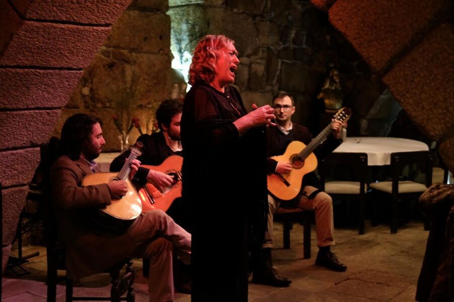 Porto Moonlight Walk & Fado Dinner - Porto after dark, with the Douro waiting below