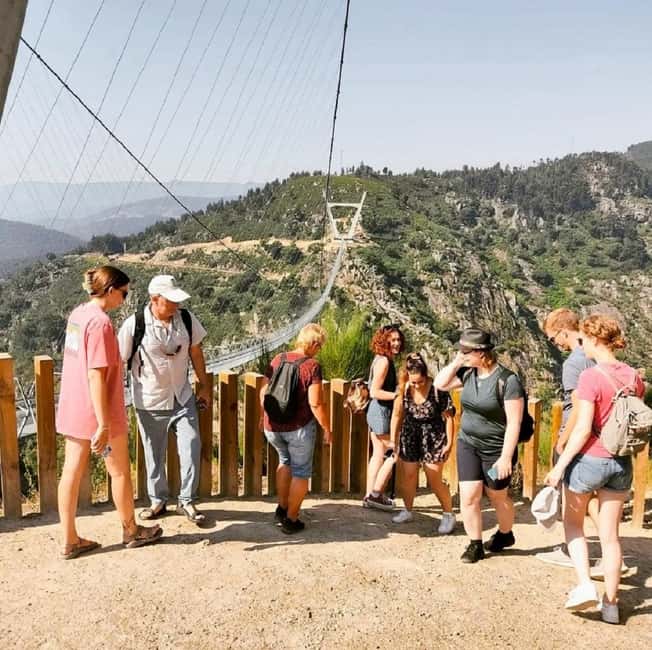 Porto: Paiva Walkways and Suspension Bridge Hike with Lunch - Crossing the 516 Arouca bridge at 175 meters