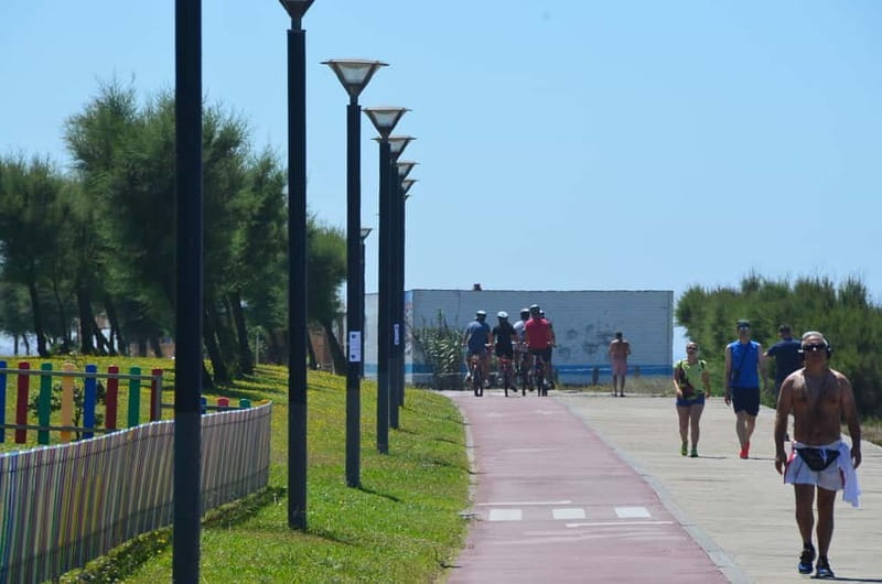 Porto: Porto Bike Atlantic Route - The 45-minute train ride home