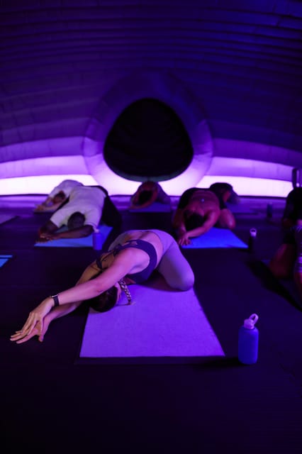 Porto: Private Hotpod Yoga Class - What the purple pod adds to a Porto day