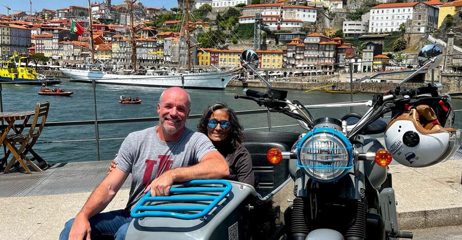 Porto Private Sidecar Tour - Cais de Gaia and the views across the water
