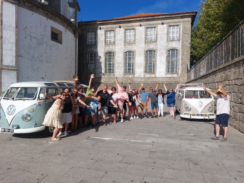 Porto: Private Sightseeing Tour by VW Kombi (2–8 People) - Porto’s historic center: Clérigos and São Bento da Vitória