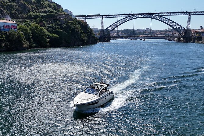 Porto: Private Yacht Experience with Local Wines & Snacks - Arrábida Bridge and the river mouth