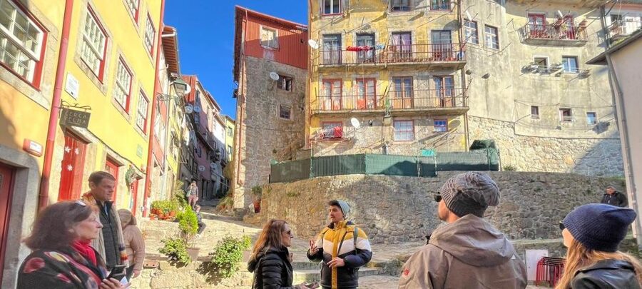 Porto Ribeira and highlights Private Walking Tour - Palacio da Bolsa from the outside