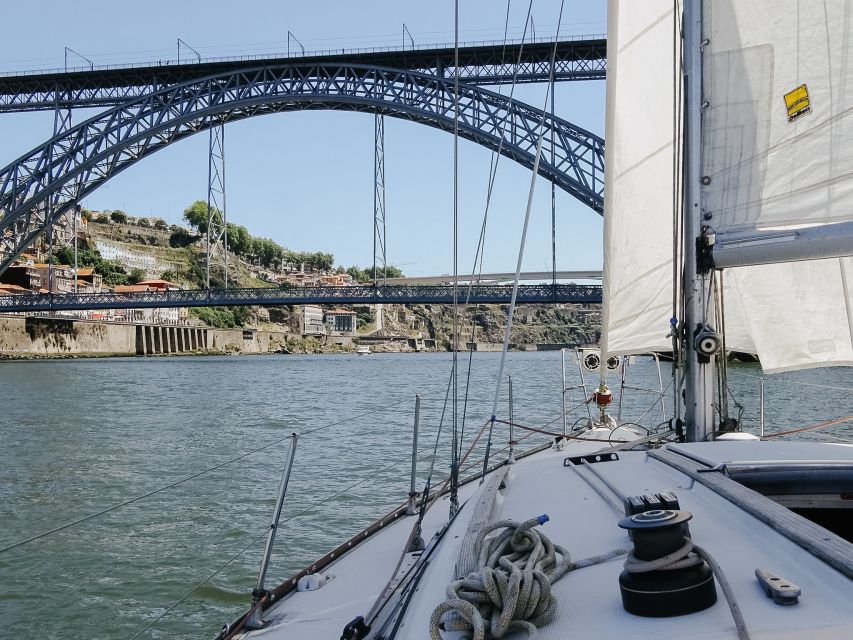 Porto: Romantic Sailboat Cruise - São Pedro da Afurada and the river mouth