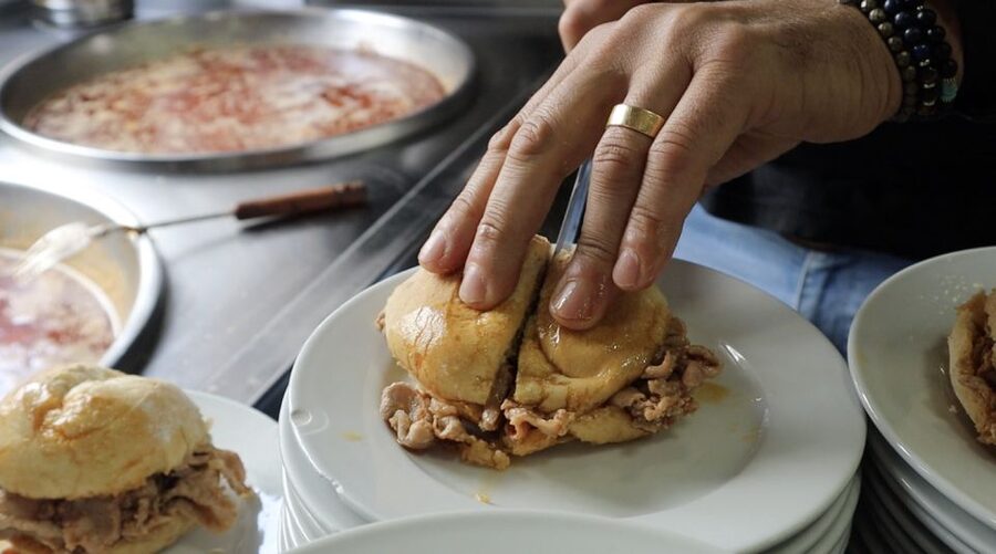 Porto: Secret Food Tour - Bifana at a very local restaurant