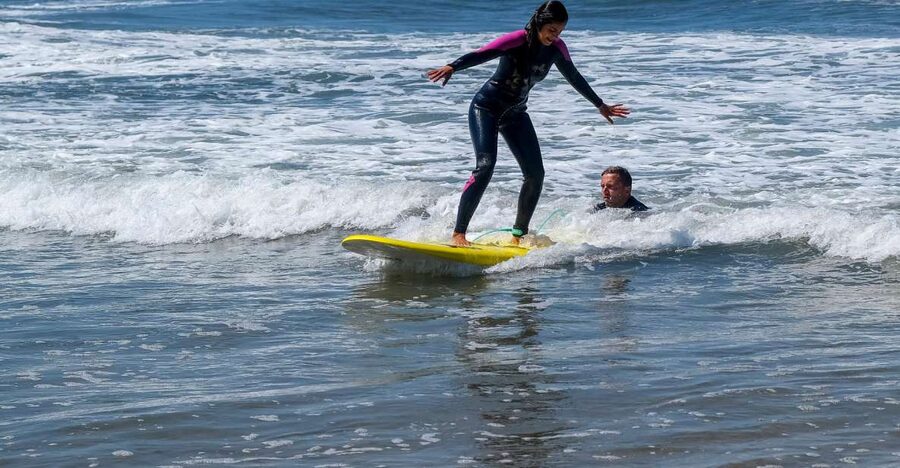 Porto: Small Group Surfing Experience with Transportation - From Porto Cathedral to the coast