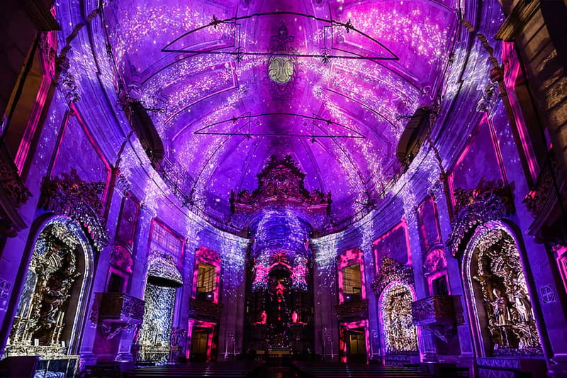 Porto: Spiritus Multimedia Show Entry Ticket - Clérigos Church becomes the performance