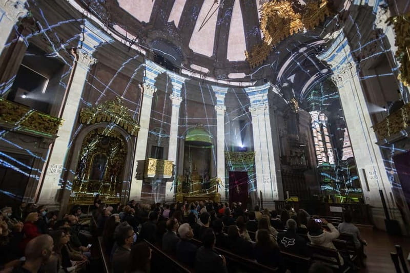 Porto: Spiritus Multimedia Show Entry Ticket - Sound, narration, and visual comfort