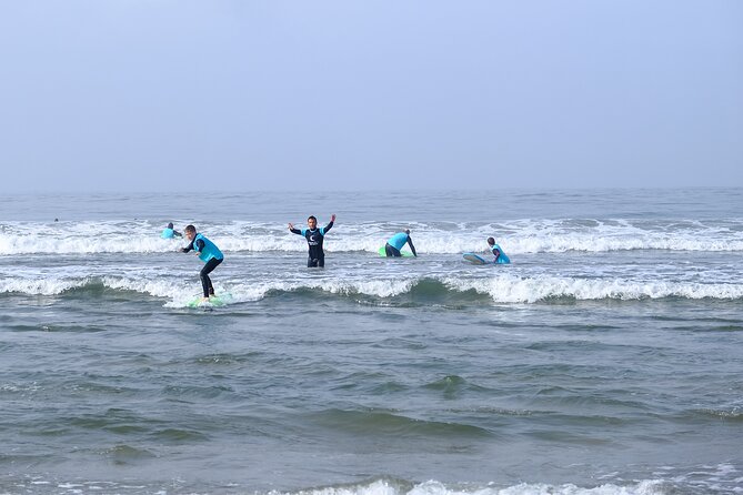 Porto Surf Lessons with transportation - Paddling, balance, and your first waves