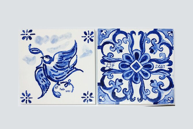 Porto Tile Painting Workshop in artist studio - The first part: tile history, designs, and a choice of style