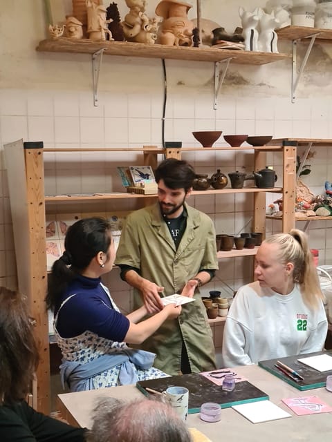 Porto: Tile Painting Workshop with Tea and Port Wine - Arriving near Campanhã Station