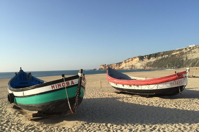 Porto to Lisbon up to 5 stops Aveiro Coimbra Fátima Nazaré Óbidos - Nazaré: fishermen, cliffs, and a useful shortcut
