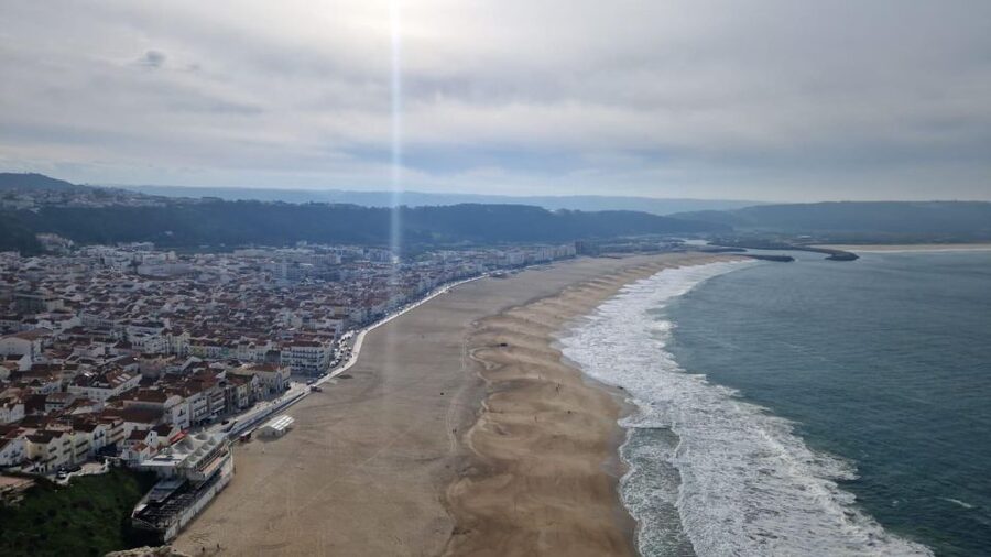Porto to Lisbon with Aveiro-Coimbra-Fátima-Nazaré-Óbidos - Nazaré: the best stop for lunch and the sea