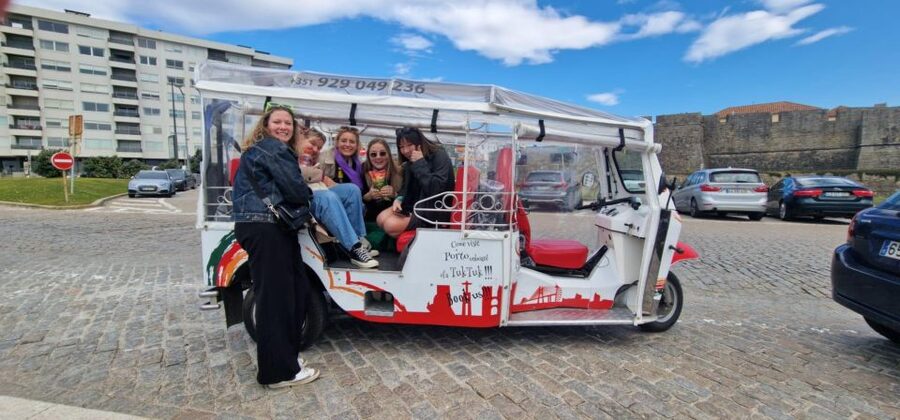 Porto: Tuk tuk Tours with Port Wine Tasting - Serra do Pilar for Porto’s grand view
