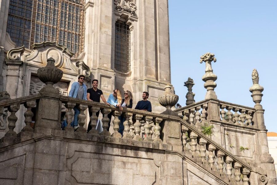 Porto: Walking Tour, Lello Bookshop, Boat and Cable Car - Crossing the Dom Luís I Bridge toward Gaia