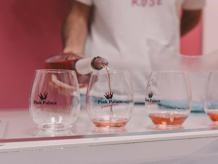 Porto: WOW Pink Palace Entry Ticket & Tasting - Five tastings, from Mateus to Pink Port