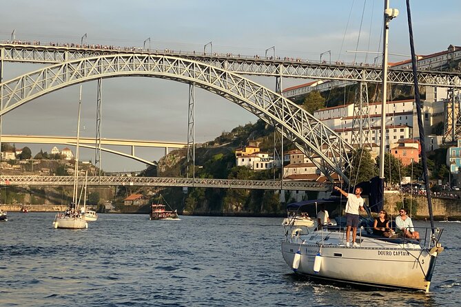 Private Birthday Celebration in a Sail in Porto - The first views: Porto, Gaia, and the Luiz I Bridge