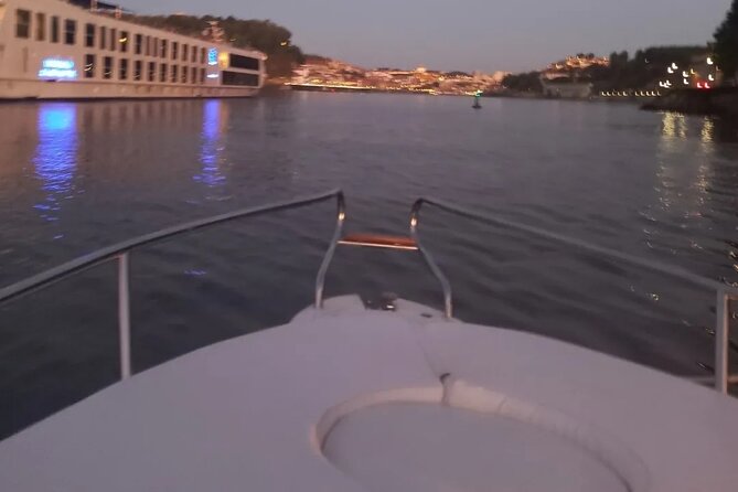 Private Boat Tour on the Douro River at Sunset - The boat, seating, and onboard treats