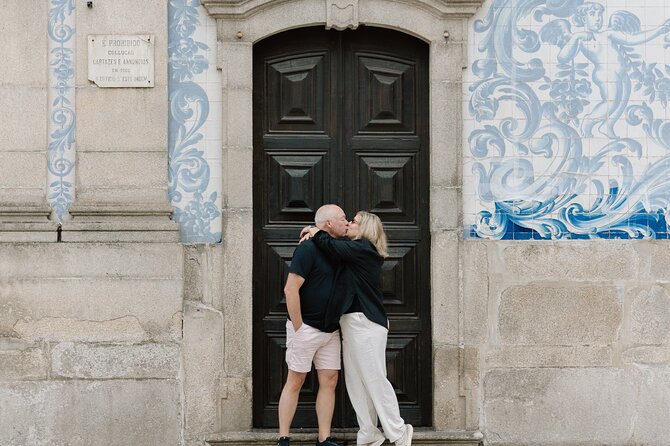 Private Photography Session for Couples in Charming Porto City - Porto’s Tiled Streets as Your Middle Backdrop