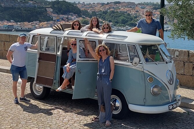 Private Porto Sightseeing by Vintage VW Kombi (up to 8 people) - Livraria Lello and Bolhão Market in passing