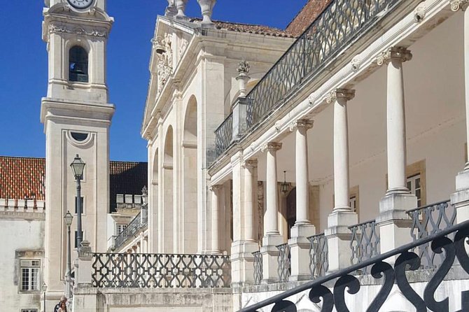 Private transfer from Oporto to Lisbon or Lisbon to Oporto - Coimbra: university courtyards and royal rooms