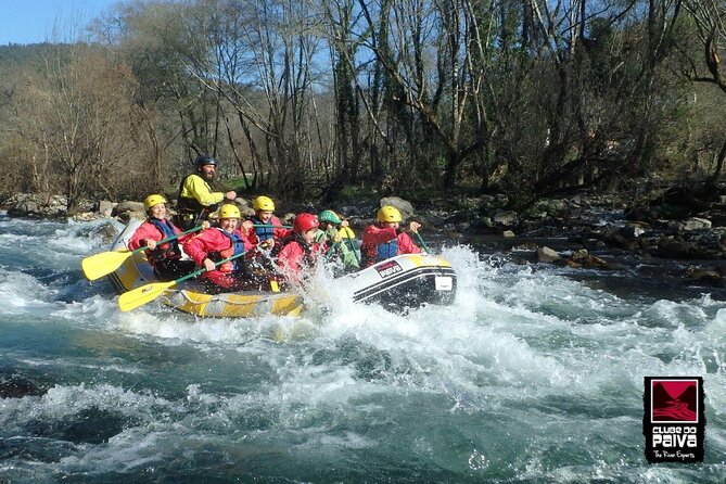 Rafting at Paiva River - Paddling through rapids, pools, and river scenery