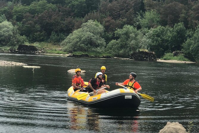 Rafting Experience on the Minho River with Coraltours Minho - Rock jumps, swimming, and the final rapids