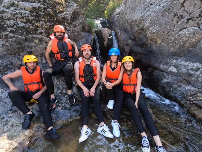River Trekking in Arouca Geopark - Arouca Geopark from inside the river