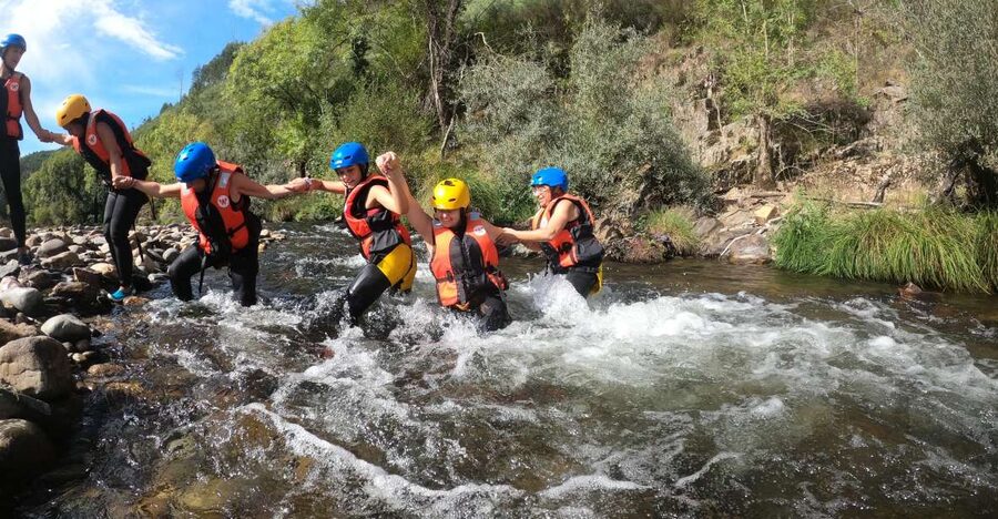 River Trekking in Arouca Geopark - Sliding, swimming and jumping through the route