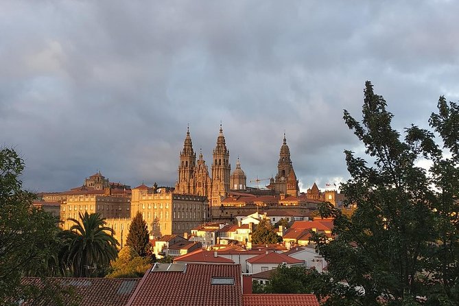 Santiago de Compostela & Viana do Castelo from Porto - Crossing into Santiago de Compostela