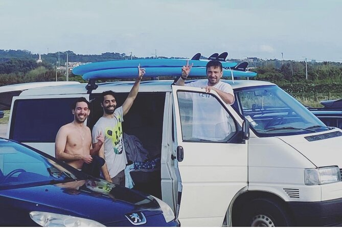 Small Group Surfing Experience with Transportation in Porto - From central Porto to the northern coast