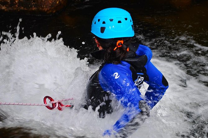 Star canyoning - Starting at the Varziela River