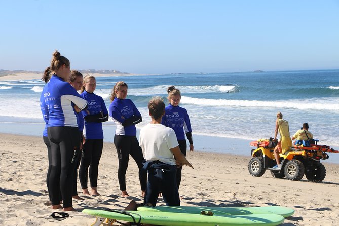 Surf Lessons in Porto with transfer at Porto Surf School - Leaving Porto for the right beach
