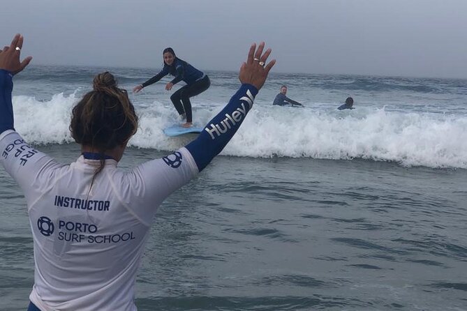 Surf Lessons in Porto with transfer at Porto Surf School - A quieter alternative to a city day
