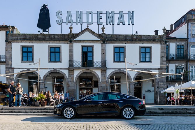 Tesla S Luxury Executive Porto Airport Transfer - From airport arrival to hotel door
