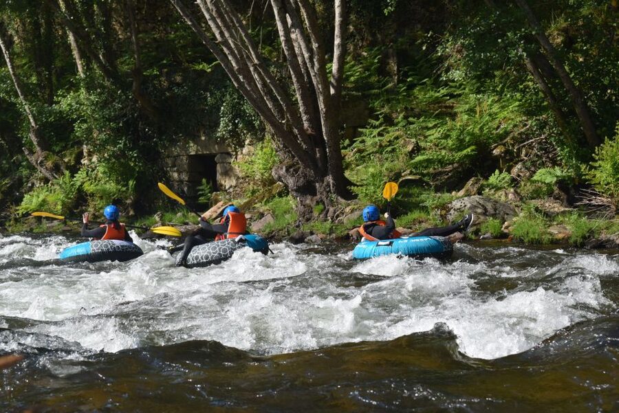 Tubing-Rafting at Paiva River - Two hours on the Paiva River