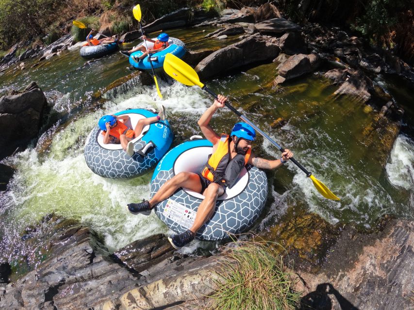 Tubing-Rafting at Paiva River - Paradinha, a traditional village with a short stop