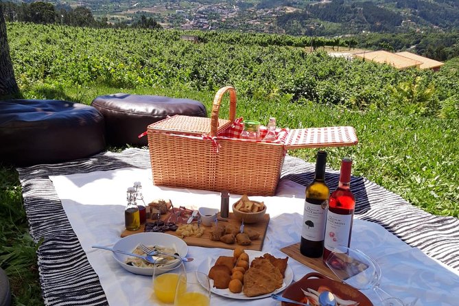Wine Tasting & Lunch | Quinta de Santa Cristina Vinho Verde - What arrives with lunch